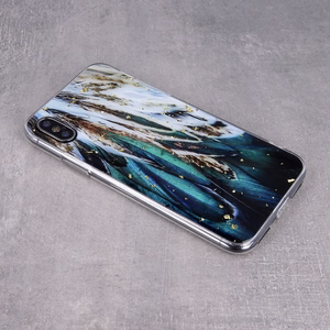 Auksinis Glam dėklas Samsung Galaxy A15 4G / A15 5G plunksnos