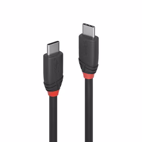 USB3.2 C-C laidas 1.5m Juodas 36907 Lindy
