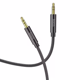 AUX laidas Jack 3,5 mm į Jack 3,5 mm Hoco 2 m UPA19 juodas