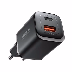 Įkroviklis Joyroom JR-TCF08EU juodas 30W (1xPD / 1xQC3.0)