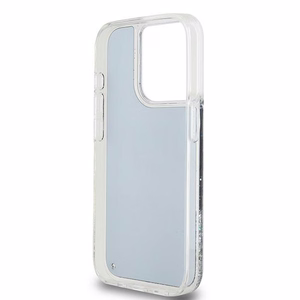 DKNY Liquid Glitter Big Logo dėklas iPhone 13 Pro / 13 - juodas