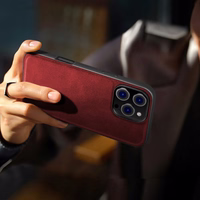 Dėklas X-Level "Earl III Collection" Apple iPhone 16 Pro raudonas