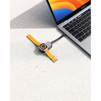 Išorinė baterija VEGER 1200 mAh laikrodžiui, suderinama su Apple Watch Pomme (W0102) juoda