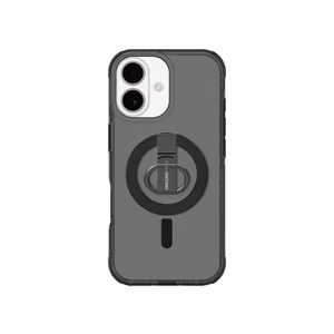 AmazingThing Titan Pro Grip Ring rinkinys dėklas telefonui iPhone 17, suderinamas su MagSafe - juodas