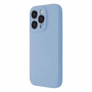 Soft Touch magnetinis dėklas telefonui iPhone 15 Pro Max 6,7" pastelinis mėlynas