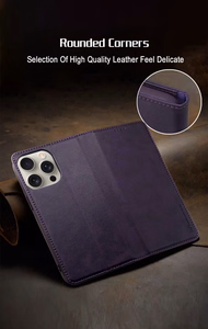 Dėklas HDD Magnetic Wallet Case Samsung A165 A16 4G/A166 A16 5G rudas