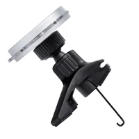 FORCELL F-GRIP Mag Pro magnetinis automobilinis laikiklis oro angai, suderinamas su MagSafe, juodas