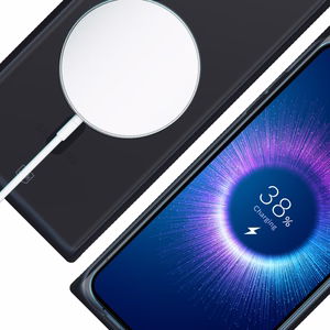 3mk dūminis magnetinis dėklas telefonui su MagSafe Samsung Galaxy S24 Ultra - pusiau skaidrus