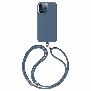 Uniq Coehl Muse magnetinis įkrovimo dėklas telefonui iPhone 15 Pro - mėlynas