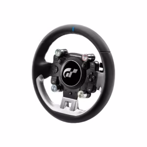Thrustmaster GT Wheel Add-On 4060468 – 28 cm leather GT racing-wheel rim for PC, PS4 and PS5, black