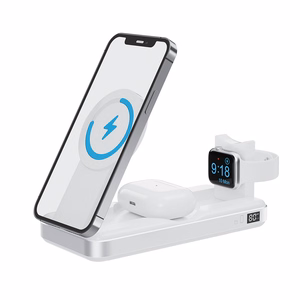 Forever wireless power bank MATB-300 10000 mAh magnetic 3in1 white