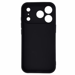 Matinis dėklas telefonui iPhone 17 Pro - juodas