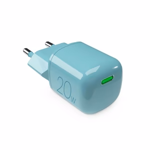 Puro 20W GaN USB-C sieninis įkroviklis - žalias