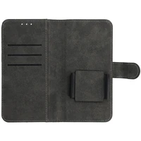 Universali knygos dėklas (dydis S) Iphone 12/13/Samsung S6/A5 2016/Xcover 4/S22/Huawei P8 2017 - raudonas