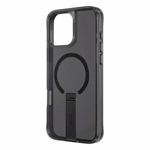 Uniq Eleva dėklas su Vertica stovu iPhone 16 Pro telefonui - juodas