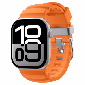 SPIGEN WBS2 dirželis APPLE WATCH 8 / 9 / 10 / 11 / SE / ULTRA (44 / 45 / 46 / 49 MM) oranžinis