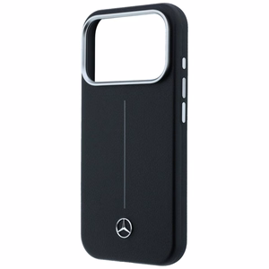 Mercedes odinis Iconic Line MagSafe dėklas iPhone 17 Pro Max - juodas