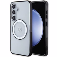 Mercedes su logotipu Magnetinis dėklas telefonui Samsung Galaxy S24 - permatomas