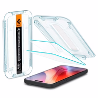 Spigen Glas.tR EZ Fit grūdintas apsauginis stiklas iPhone 15 / 16 – 2 vnt.