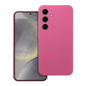 Silikoninis dėklas 2mm SAMSUNG S24 FE rožinė