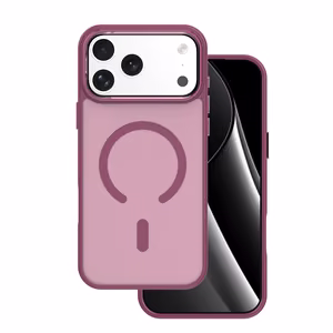 Frozen Mag dėklas for iPhone 17 Pro Max 6,9" raudonas open ring