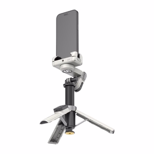 AOCHUAN M3 Pro stabilizatorius su RGB apšvietimu (juodas)