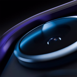 "3mk Smoke MagCase" dėklas "iPhone 17 Pro Max" - violetinės spalvos permatomas