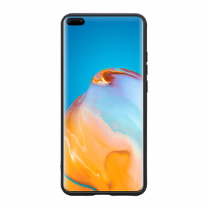 Crong Color Cover dėklas, skirtas Huawei P40, juodas