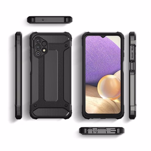Hybrid Armor Case Tough Rugged Cover for Samsung Galaxy A32 5G golden