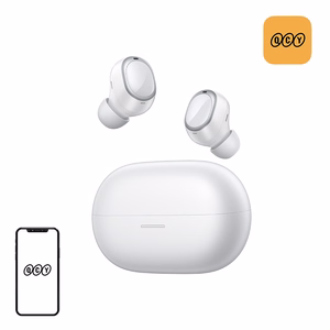 QCY Melobuds A30 belaidės į ausis įdedamos ausinės, baltos