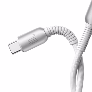 USB kabelis Joyroom S-A51 USB-C to USB-C 60W 1.2m pilkas