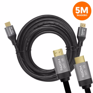 HDMI-HDMI Laidas v2.1 8K 5m Juodas