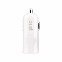 Budi - 1 USB automobilinis įkroviklis with LED indicator+USB type C laidas