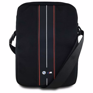 BMW Nylon Red Stripe krepšys planšetei iki 8 col., juodas
