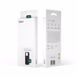Etteri Silikoninis Mag dėklas for iPhone 15 Pro 6,1" juodas