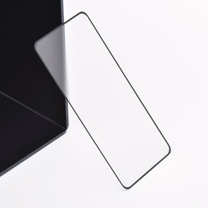 Apsauginis stiklas - 5D pilnas lipnus stiklas skirtas iPhone 15 Pro Max (MATINIS) juodas
