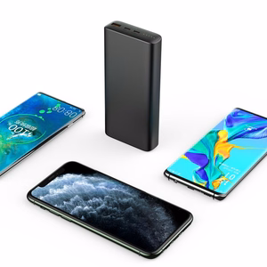 VEGER Išorinė baterija 20000 mAh PD QC3.0 5A 100W T100 (W2032C-100) juoda