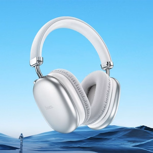 Belaidės ausinės Hoco W35 Max sidabrinės