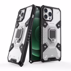 Dėklas "Capsule Ring Case" skirtas Apple iPhone 13 Pro skaidrus