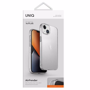 Dėklas telefonui (m) Uniq Air Fender iPhone 14 Plus - skaidrus