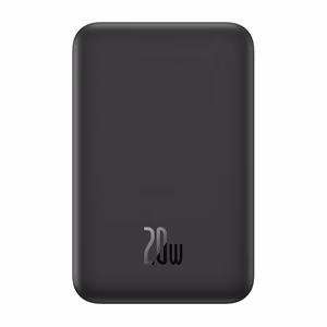 Magnetic Mini Powerbank Baseus 5000mAh, USB-C 20W (black)