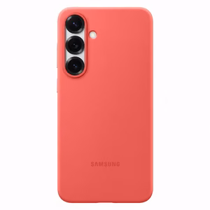 Samsung silikoninis dėklas EF-PS936CREGWW Samsung Galaxy S25+ - raudonas
