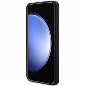 AMG silikoninis anglies rašto MagSafe dėklas telefonui Samsung Galaxy S24 - juodas