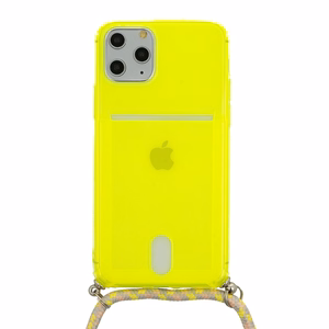 DIRŽELIS Fluo dėklas Iphone 12/12 Pro Žalias