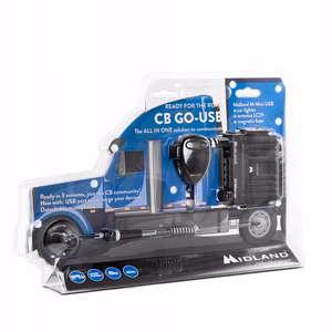 Midland CB rinkinys su M-Mini radijo stotele ir LC29 antena