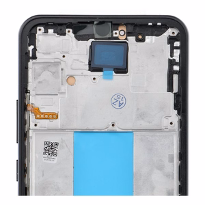 REWA OLED LCD ekranas su rėmeliu, skirtas SAMSUNG A34 5G, juodas