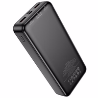 Išorinė baterija Power Bank Hoco J136A 22.5W+PD20W 20000mAh juoda