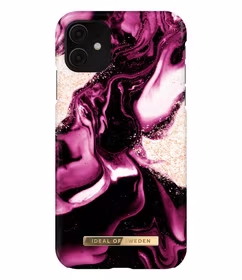 IDEAL OF SWEDEN IDFCAW21-I1961-319 IPHONE 11 GOLDEN RUBY MARBLE dėklas