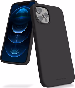 Dėklas Mercury Silicone Case Samsung A175 A17 4G/A176 A17 5G juodas