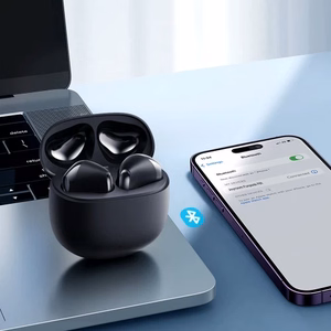 Bluetooth laisvų rankų įranga Joyroom JR-FB1 juoda (Bluetooth 5.3)